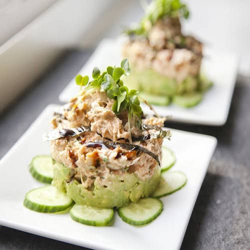 Avocado and Crab Stick Salad